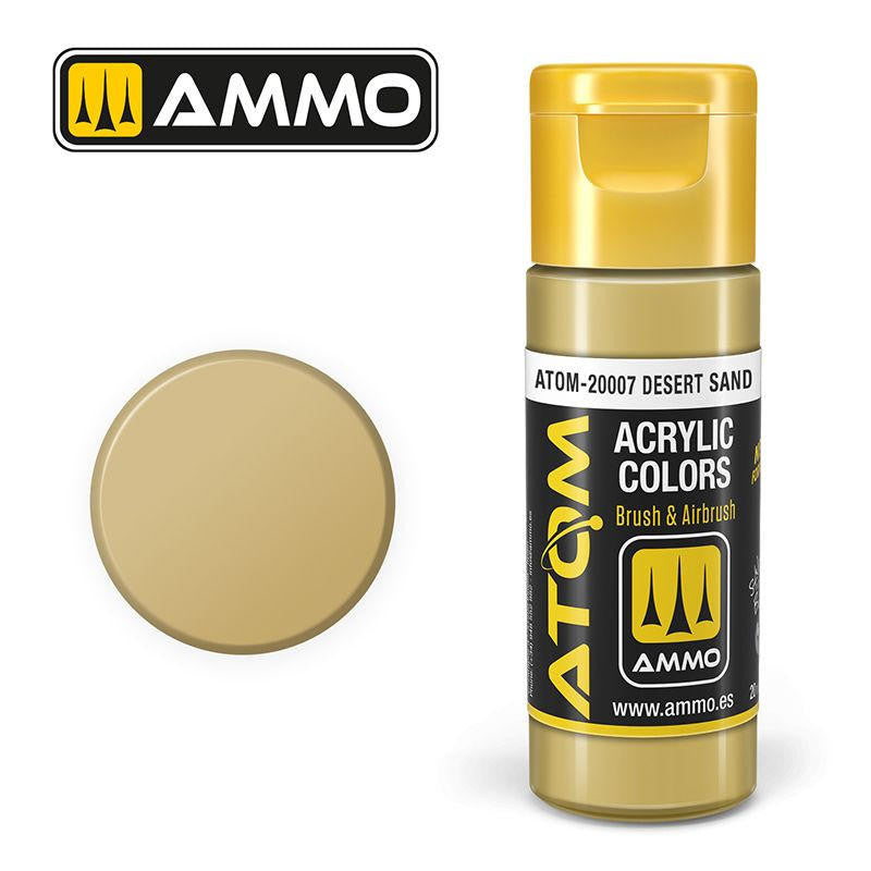 MiG Ammo ATOM COLOR Desert Sand (20007)